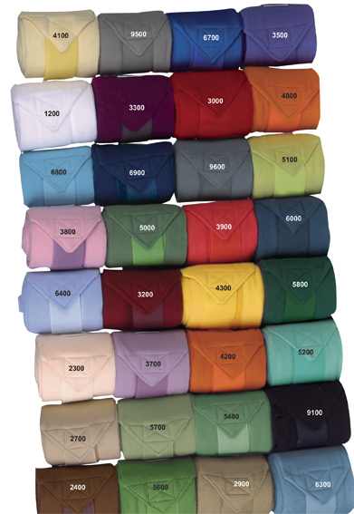 Bandagen aus Fleece 4er Set - G�NSTIG